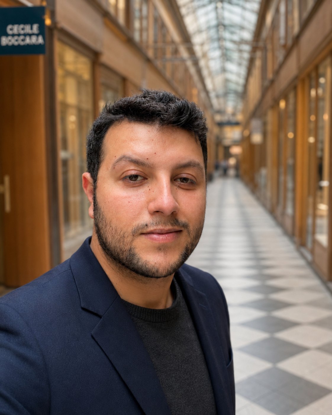 Portrait of Issam Falih